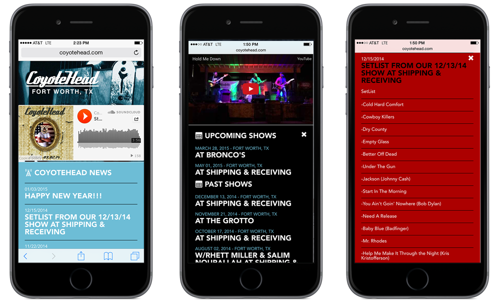 CoyoteHead.com - Landing Page