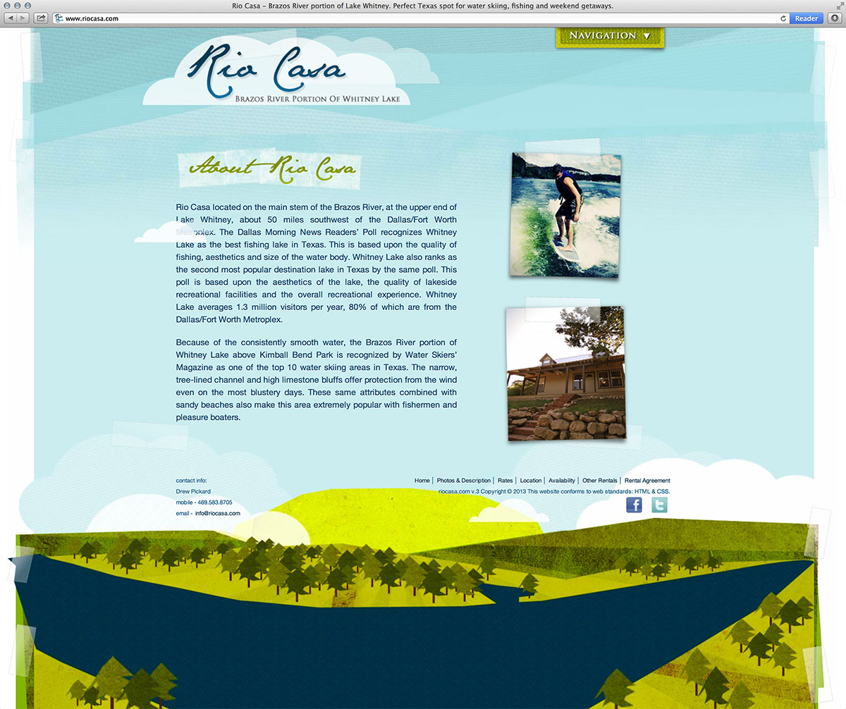 Rio Casa Landing Page